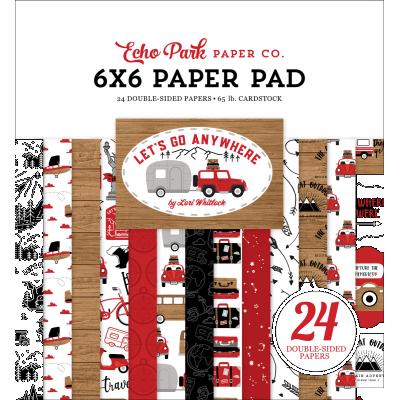 Echo Park Let's Go Anywhere Designpapier - Paper Pad